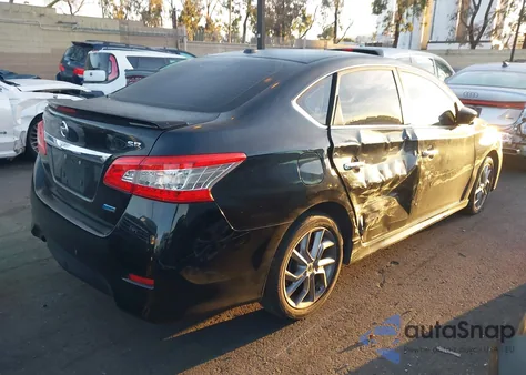 2013 Nissan Sentra Sr from USA, damaged, VIN 3N1AB7AP4DL617089